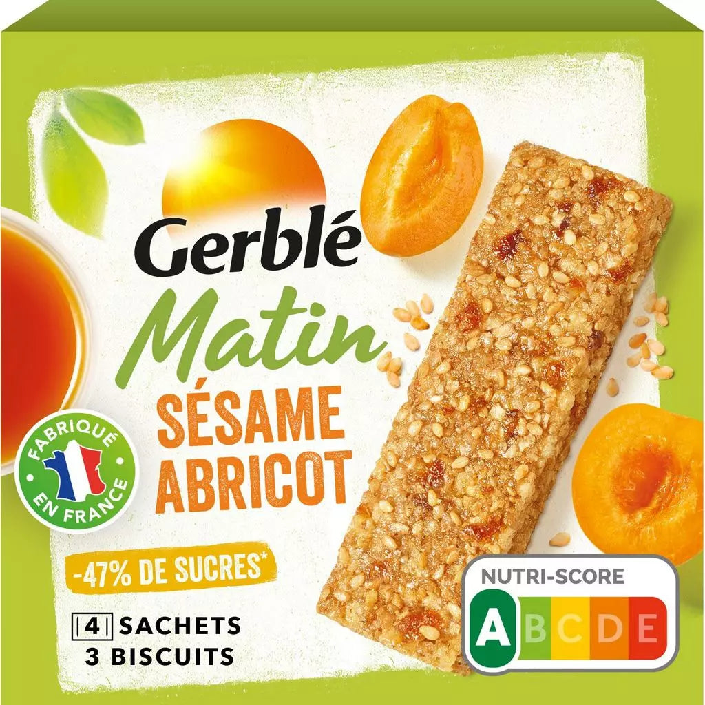 GERBLE Sesame Apricot Breakfast Bar 120g