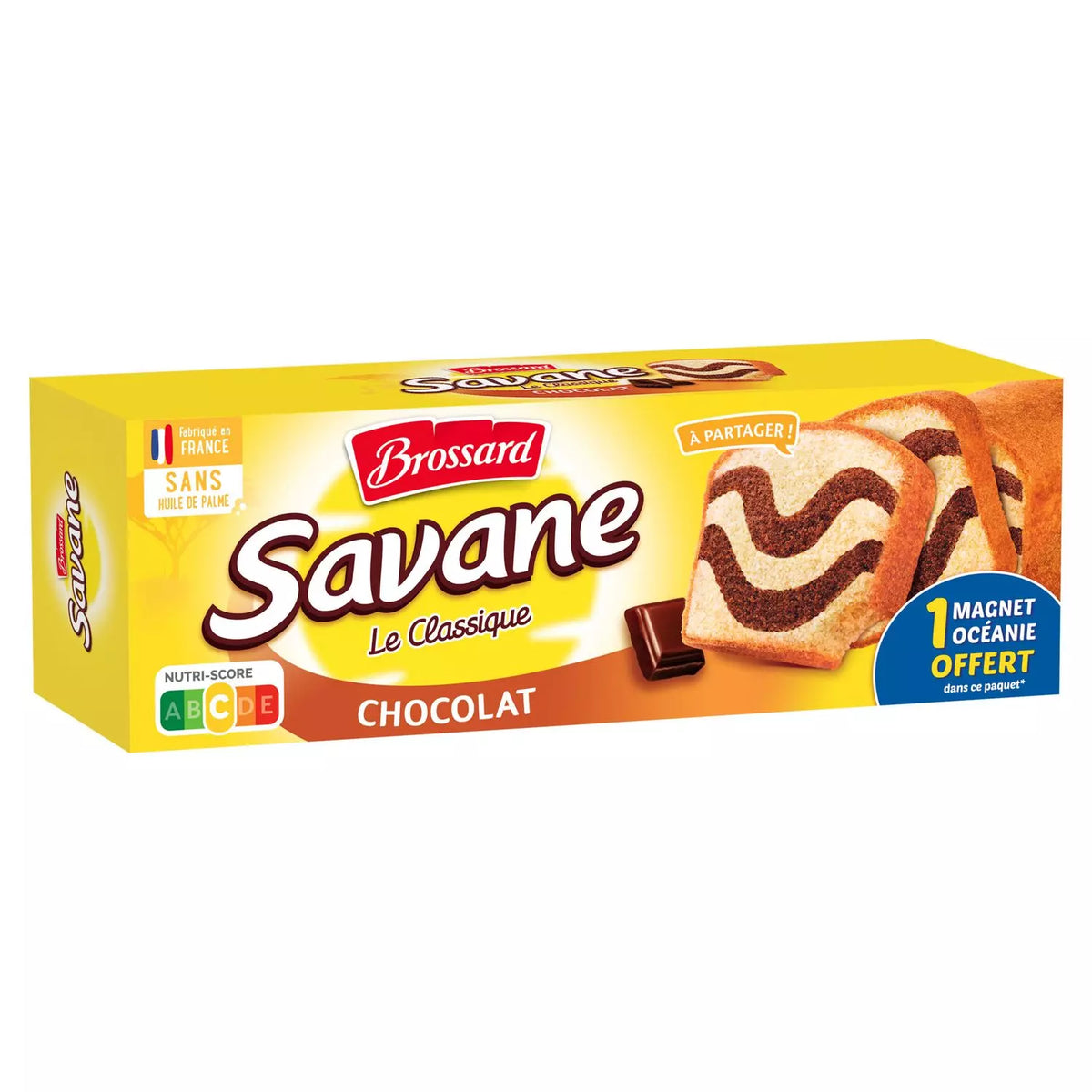 BROSSARD Savane cake marbré with chocolate 310g