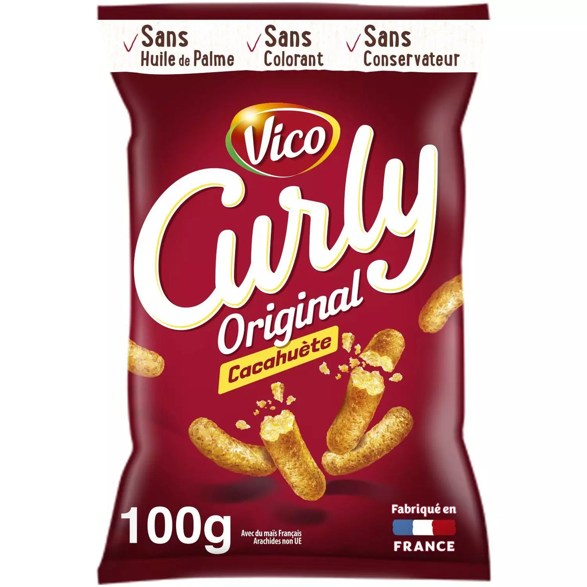 VICO Curly Original snack alle arachidi 100g