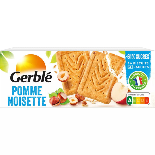 GERBLÉ Apfel-Haselnuss-Kekse Frischebeutel 230g