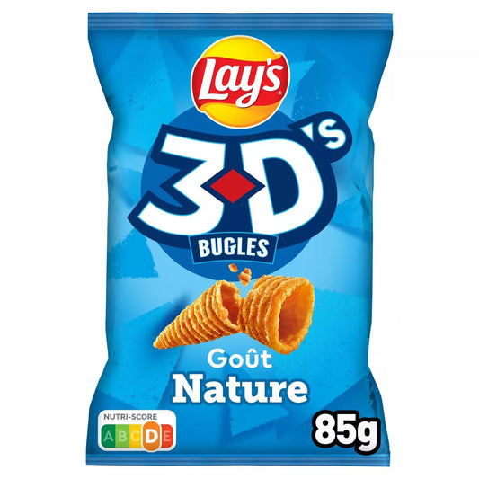 LAY'S Biscuits Soufflés 3D’s Bugles Gusto Naturale 85g