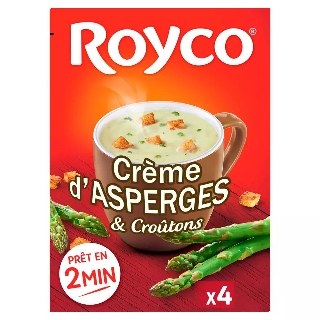 Sopa de Aspargos ROYCO com Croutons – 4x20cl