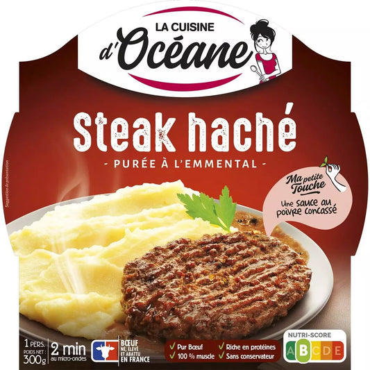 LA CUISINE D’OCEANE Minced Steak and Mash 300g