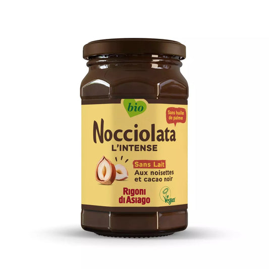 RIGONI DI ASIAGO Nocciolata Bio Kakao-Haselnuss-Aufstrich ohne Milch 250g