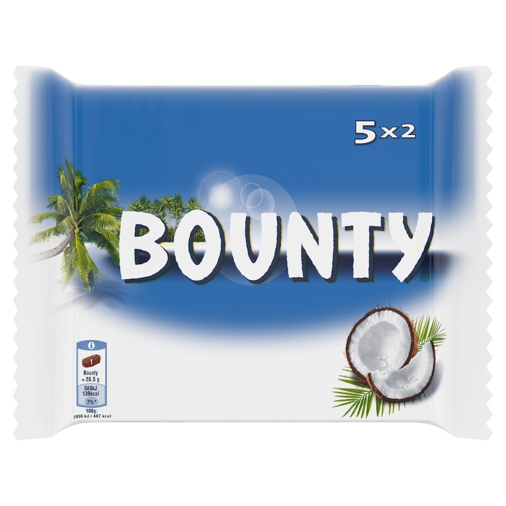 Barras de chocolate com coco BOUNTY 285g