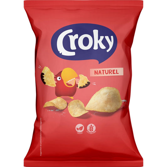 CROKY Chips au naturel 150g