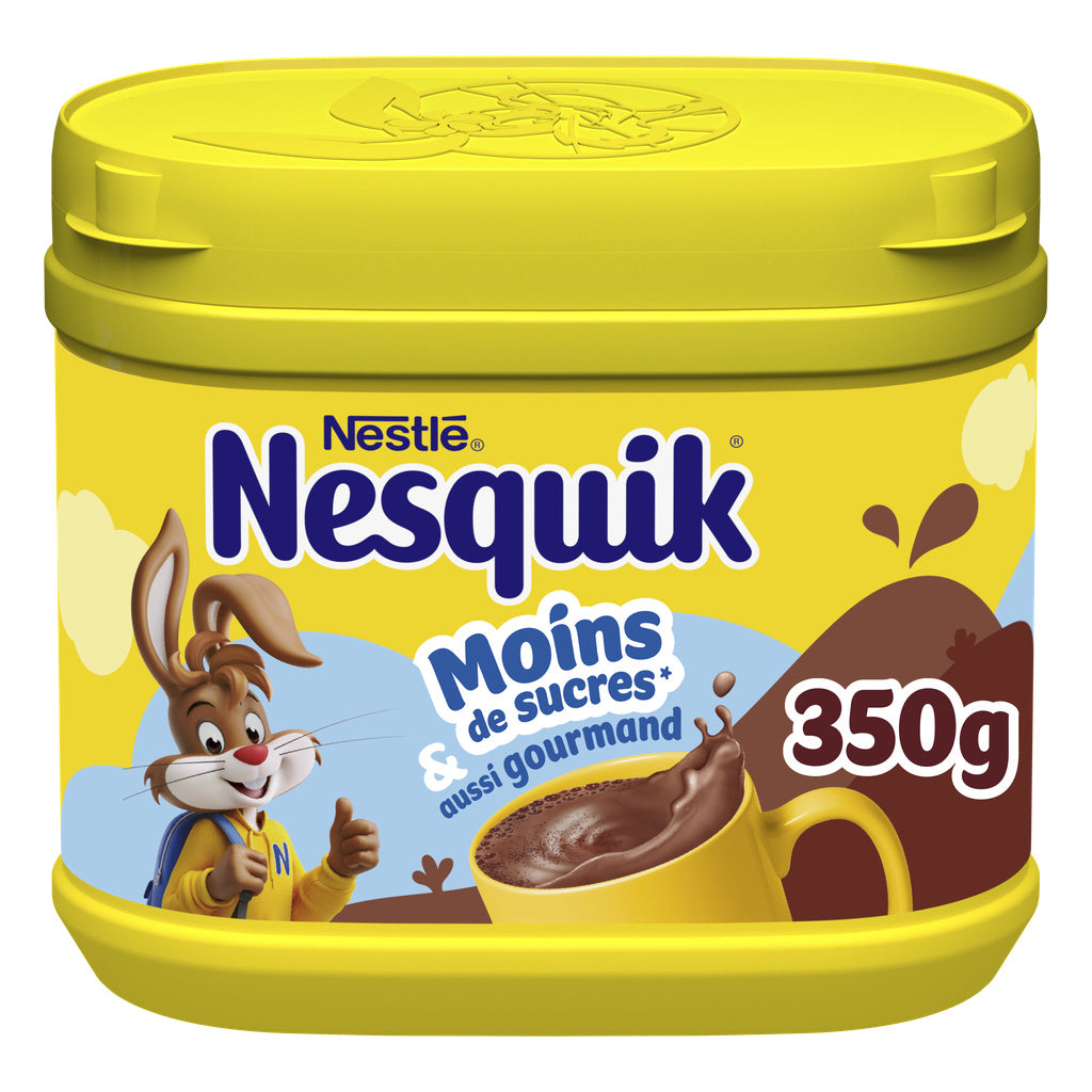 NESTLE NESQUIK - Reduced-Sugar Chocolate Powder 350g