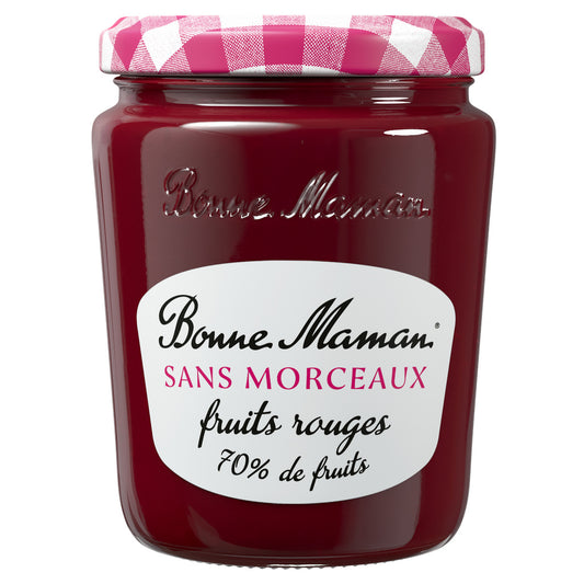 BONNE MAMAN Seedless Red Berry Jam – 70% Fruit 310g