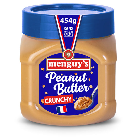 MENGUY'S Crunchy Peanut Butter 454g