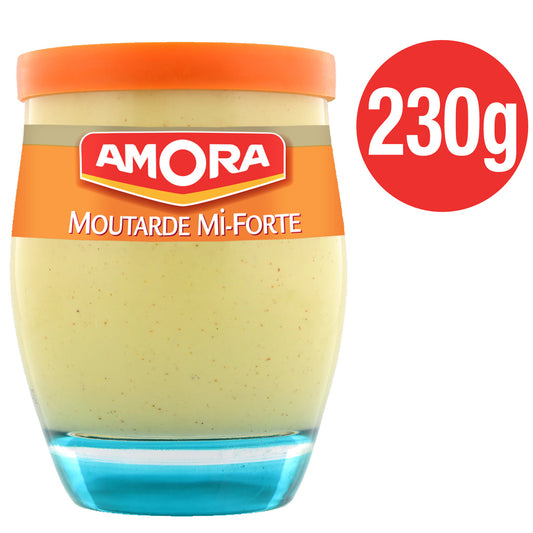 AMORA medium-strong mustard flavor équilibré 230g