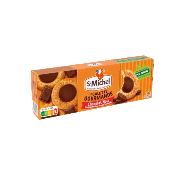 ST MICHEL Galettes nappées de chocolat 121g