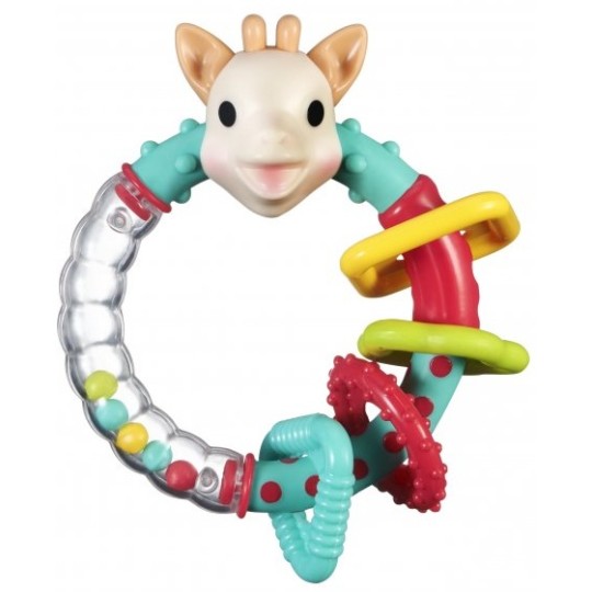 SOPHIE LA GIRAFE – Rassel und Beißring mit mehreren Texturen