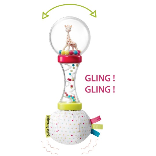 SOPHIE LA GIRAFE – Soft Maracas Rattle