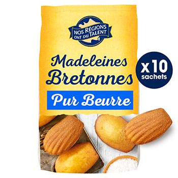 UNSERE REGIONEN HABEN TALENT Shell Madeleines 330g*