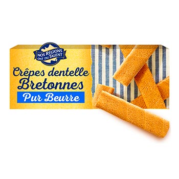 UNSERE REGIONEN HABEN TALENT Brittany Crêpes Dentelles 120g