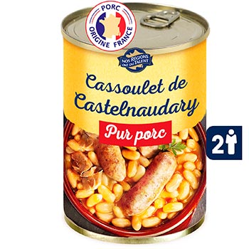 Cassoulet de Castelnaud NOS RÉGIONS ONT DU TALENT 840g