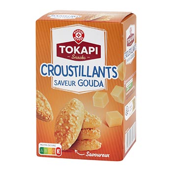 Biscoitos Crocantes de Gouda MARQUE REPÈRE - 85g