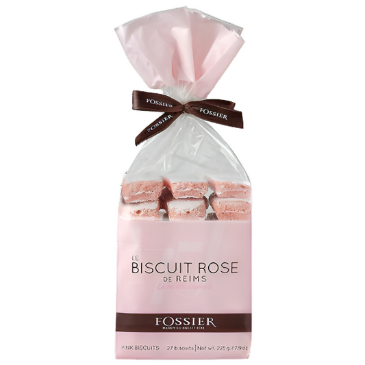 FOSSIER Pink Biscuits of Reims 250g (30 biscuits)