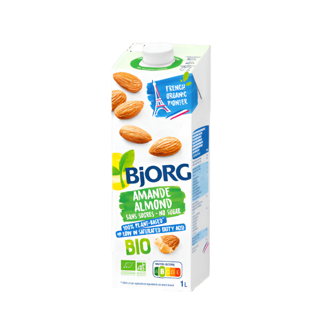 BJORG Bio Mandelmilch ungesüßt 1L