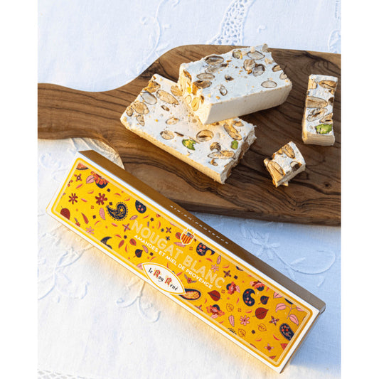 the Roy René Nougat 100% almonds from Provence 120g