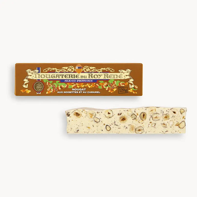 Nougat de caramelo Le Roy René 120g