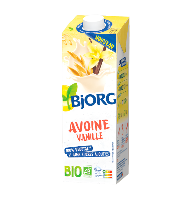 BJORG Bio Haferdrink Vanille 1L