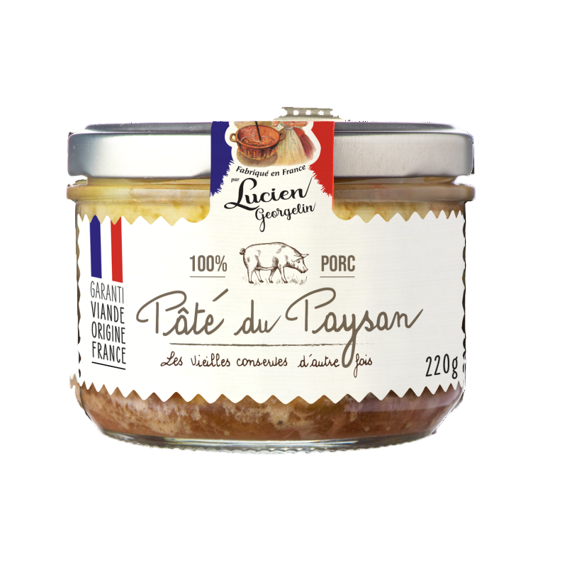LUCIEN GEORGELIN Paté Campesino – 220g