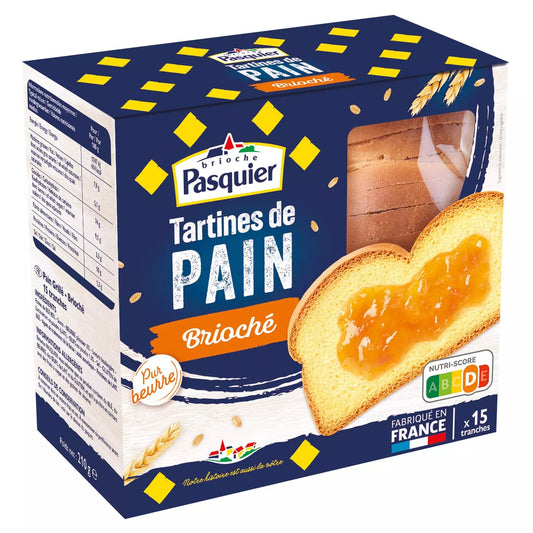 Tostada de Brioche PASQUIER (x15) 210g