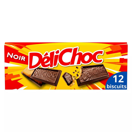 Biscotti al cioccolato fondente DELICHOC 150g