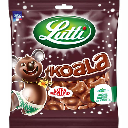 LUTTI Koala Marshmallow mit Milchschokolade Süßigkeit 185g