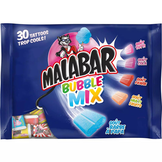 MALABAR Bubble Mix Chewing Gum 214g