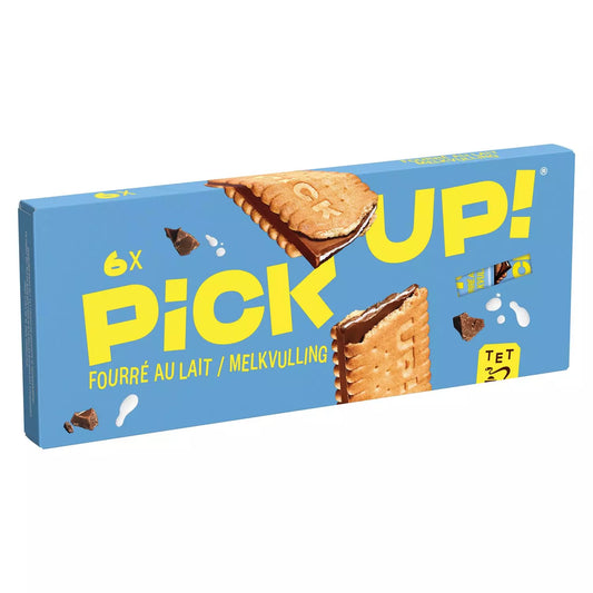 BAHLSEN Pick Up Biscuits Filled with Milk Chocolate 168g