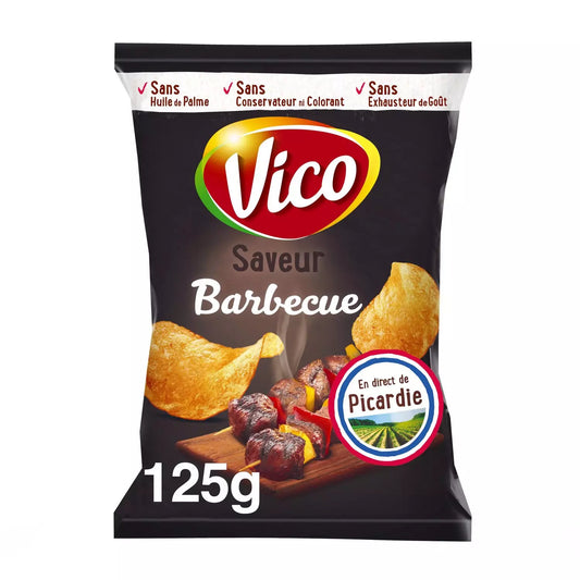 Chips au goût de barbecue VICO 125 g