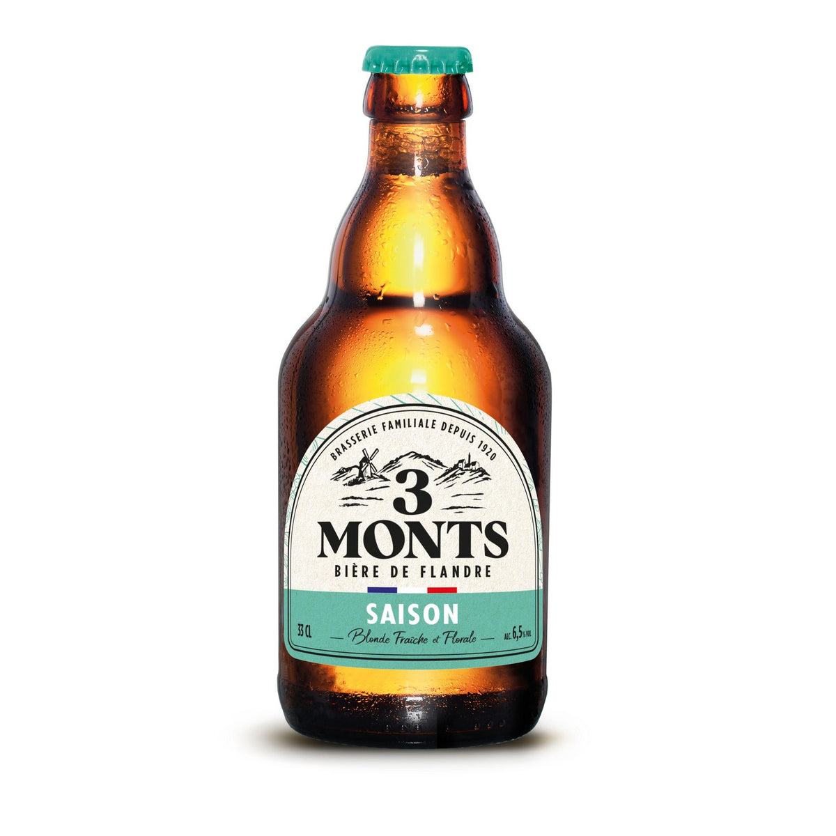 3 MONTS Bière blonde saisons 6.5% 330ml