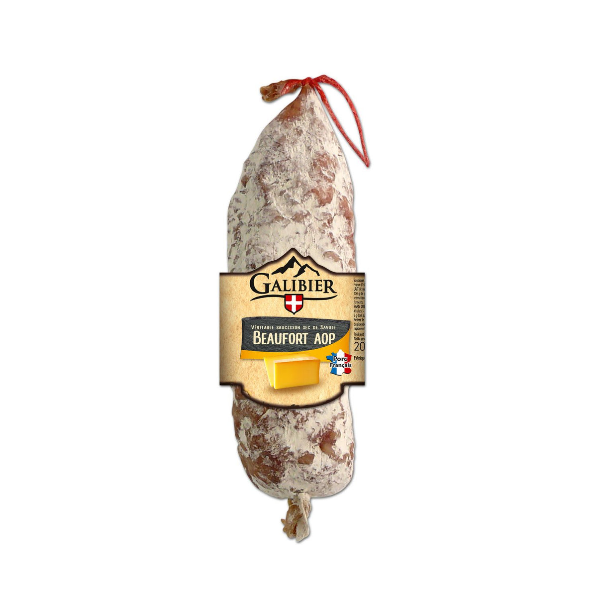Salsichão Seco LE GALIBIER com Queijo Beaufort AOP 200g
