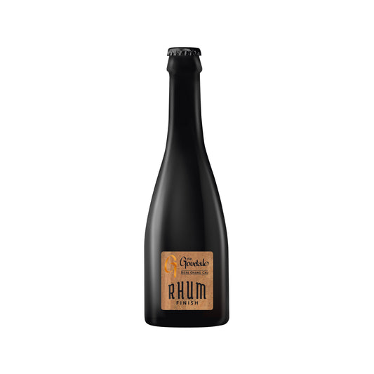 Cerveza LA GOUDALE Grand Cru con acabado de ron 7.9% 330ml