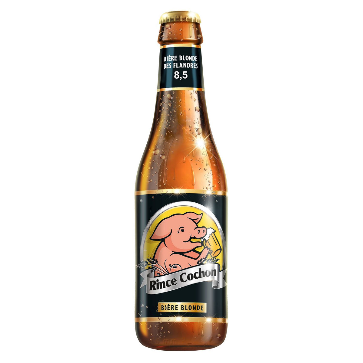 RINCE COCHON Bière blonde 8,5% 330ml