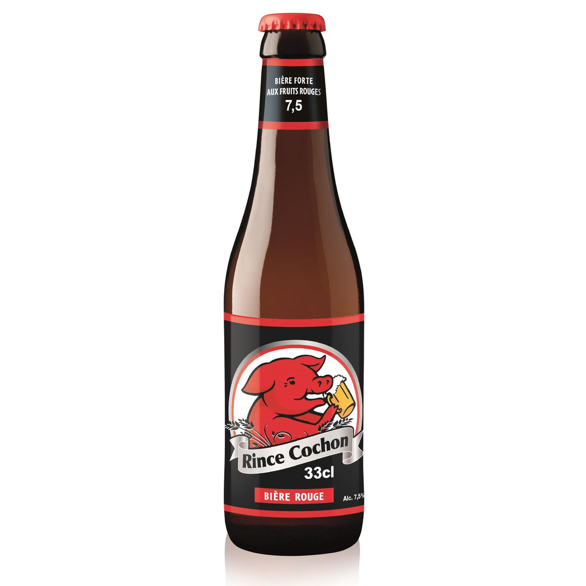 RINCE COCHON Bière rouge 7,5% 330ml