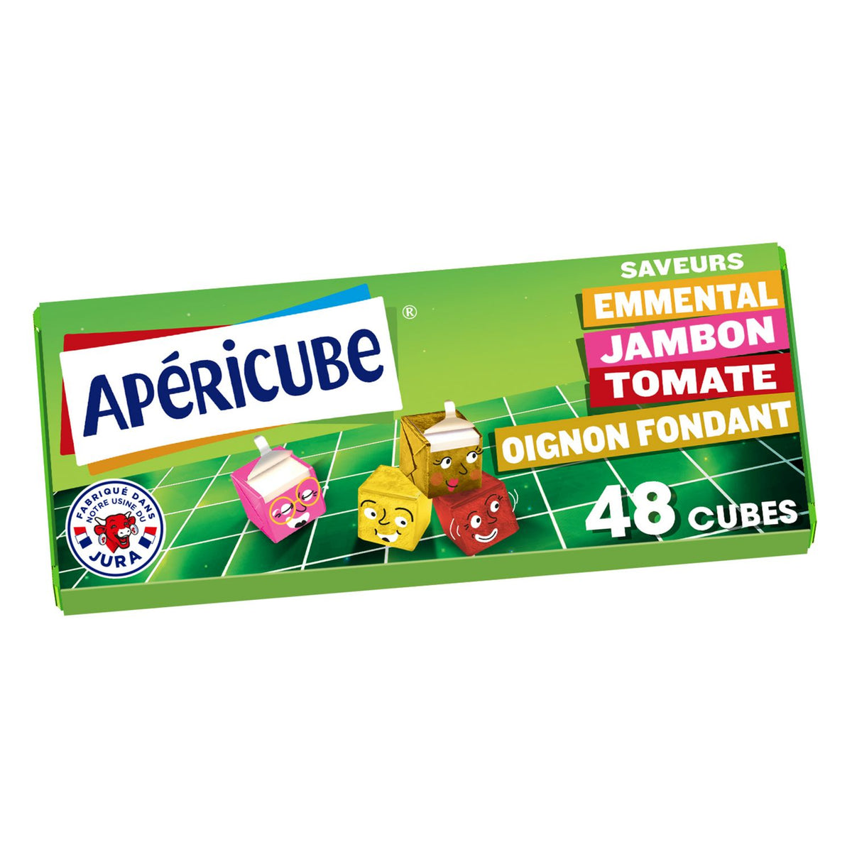 Queijo Aperitivo APÉRICUBE Long Drink Caixa com 48 Cubos – 250g