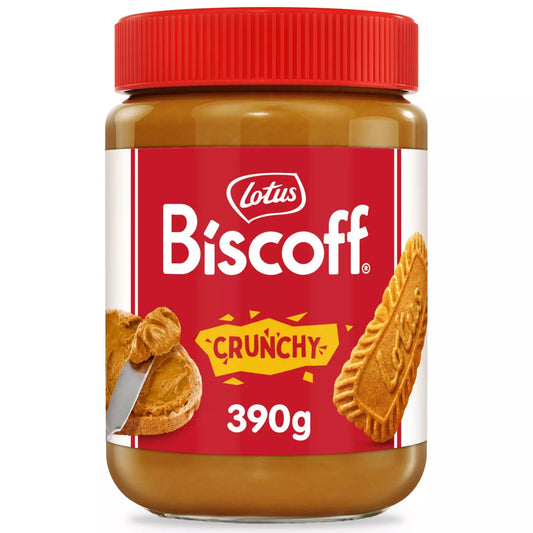 LOTUS Biscoff Crunchy Speculoos Spread 390g