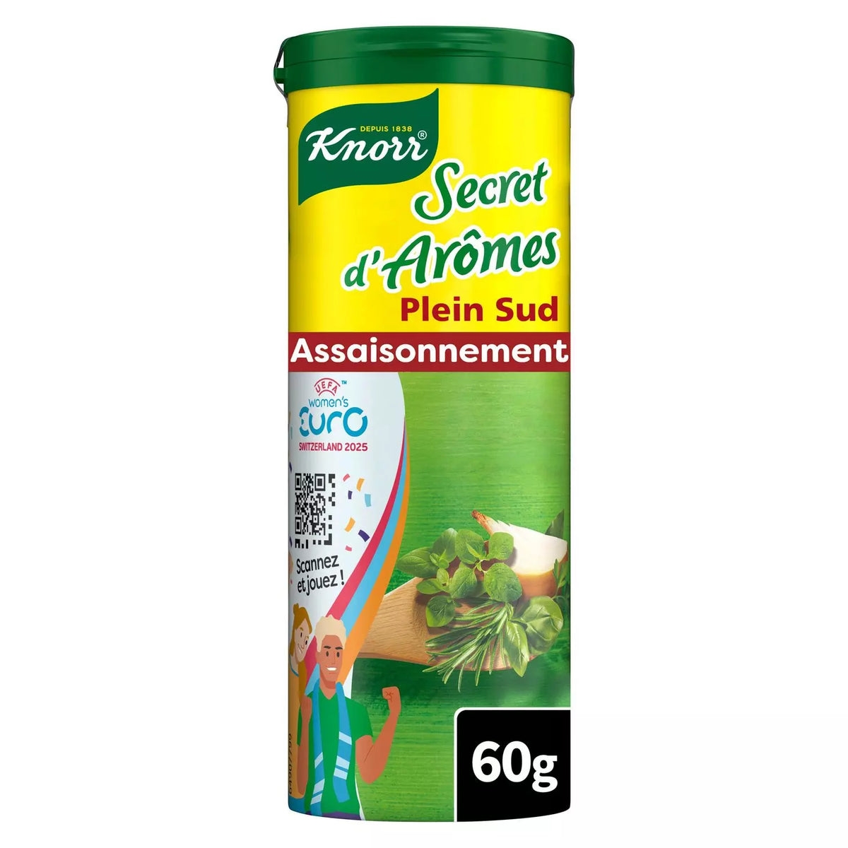 KNORR Segredos de Sabores - Tempero Completo Sul Orégano Manjericão Alecrim 60 g