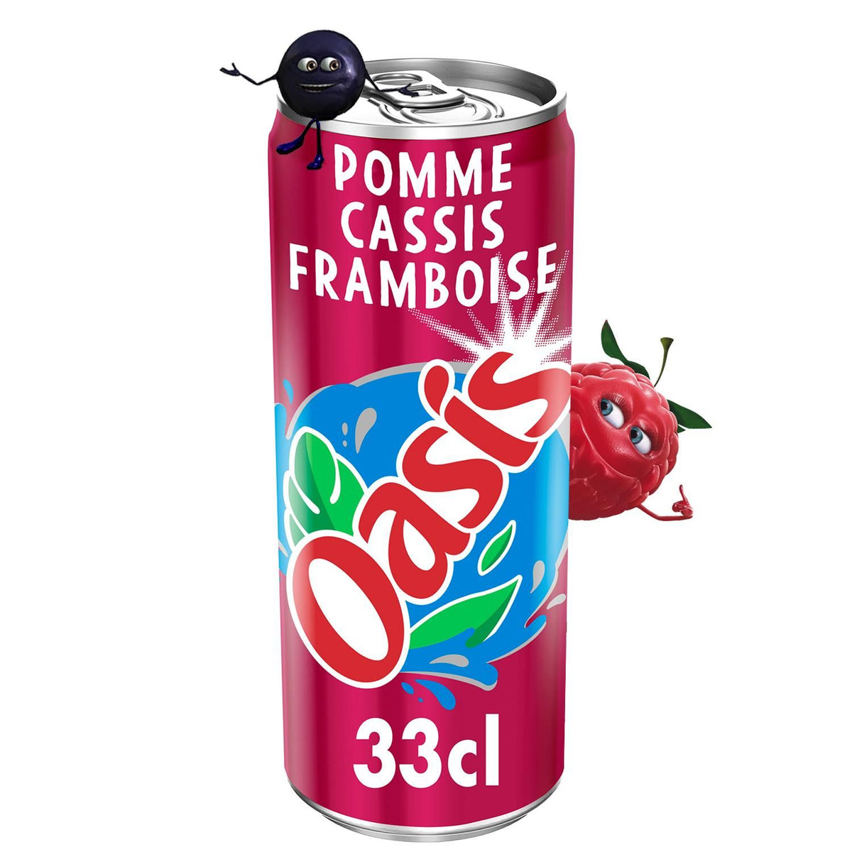 OASIS Apfel, schwarze Johannisbeere und Himbeere 1x330ml