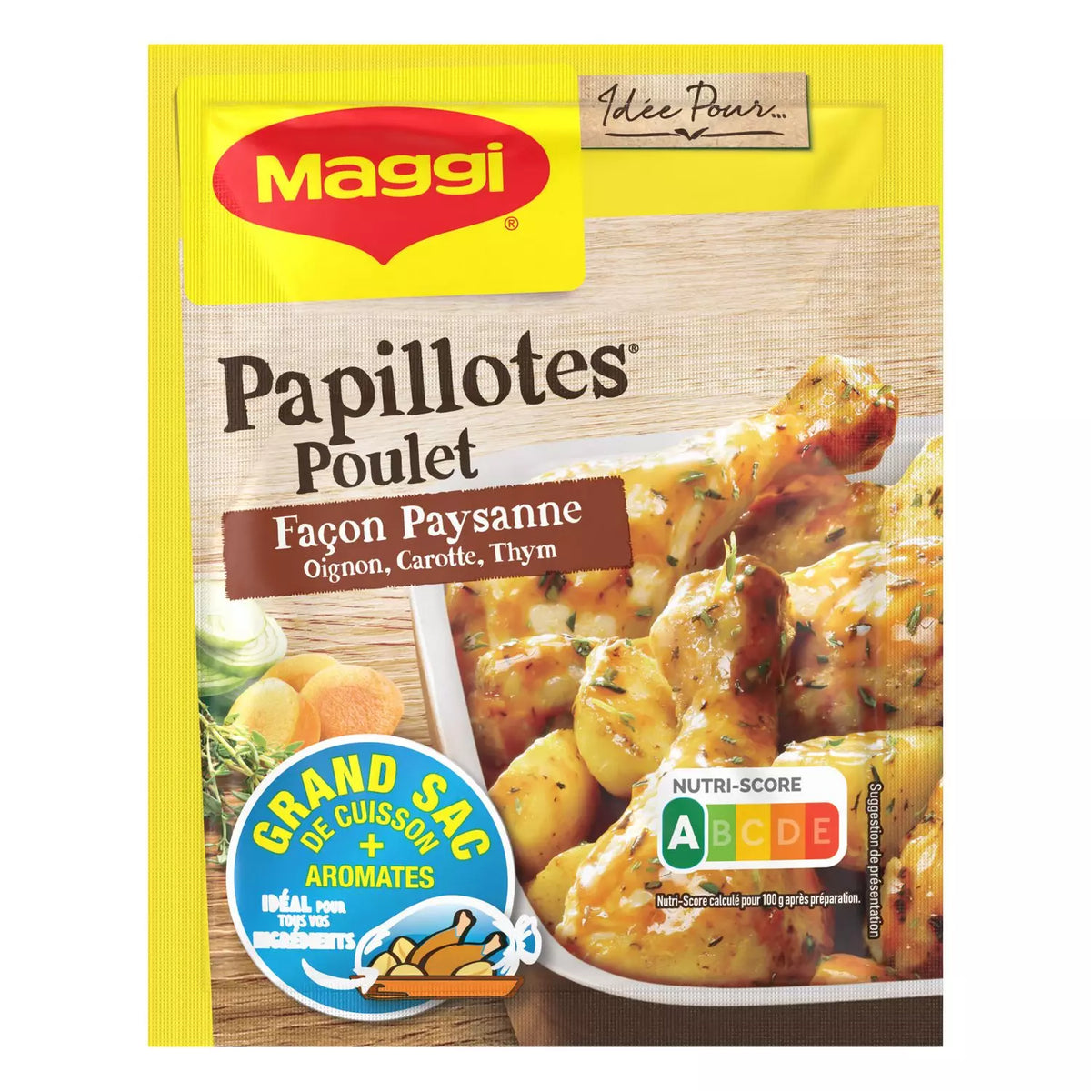 MAGGI Papillotes - Tempero para Frango Estilo Campo 32 g
