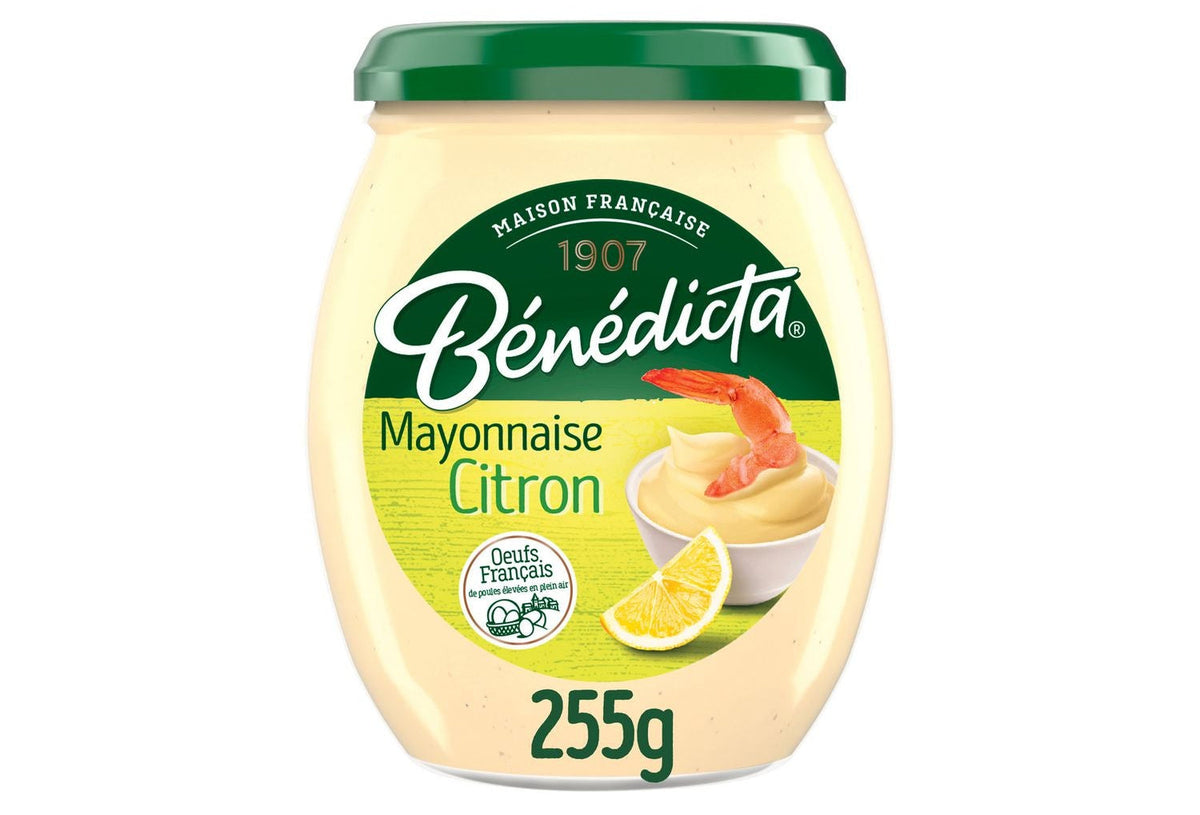 Bénédicta Lemon Mayonnaise 255g
