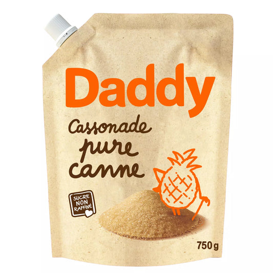 Cassonade pur sucre de canne DADDY 750g