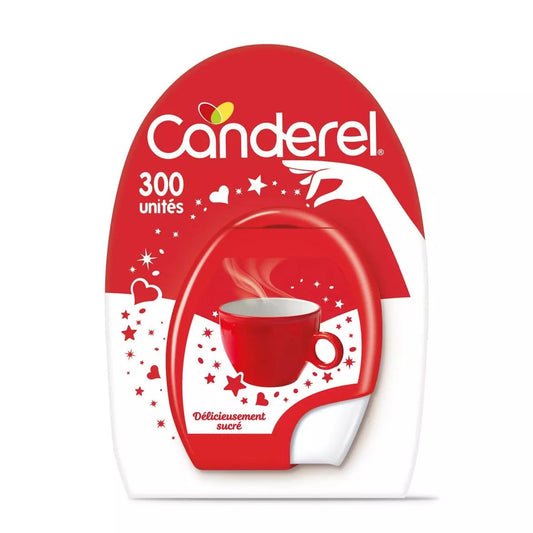 Distributeur d'édulcorant au sucralose CANDEREL – 300 comprimés (25,5 g)