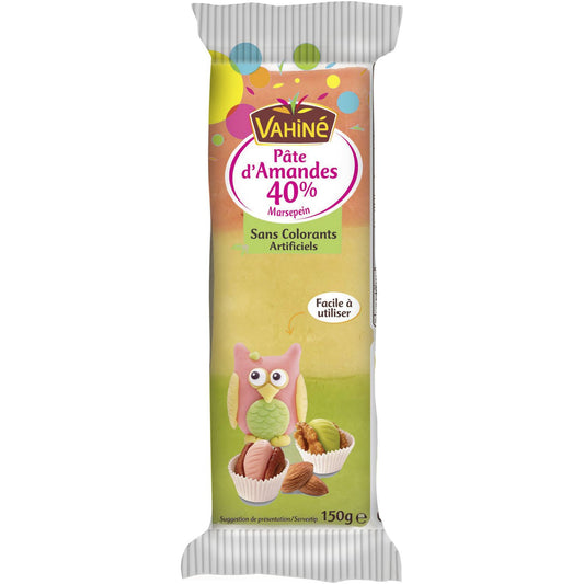 VAHINE Mandelpaste 40 % 150 g – für Kuchen und Gebäck