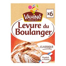 VAHINE Klassische Backhefe 48g – Für Brot & Brioche