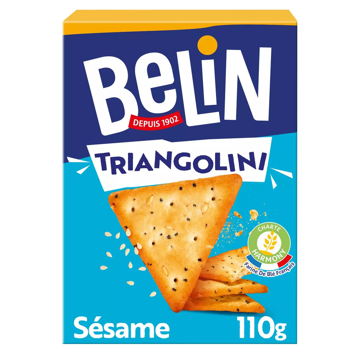Biscoitos Salgados Triangolini BELIN 110g