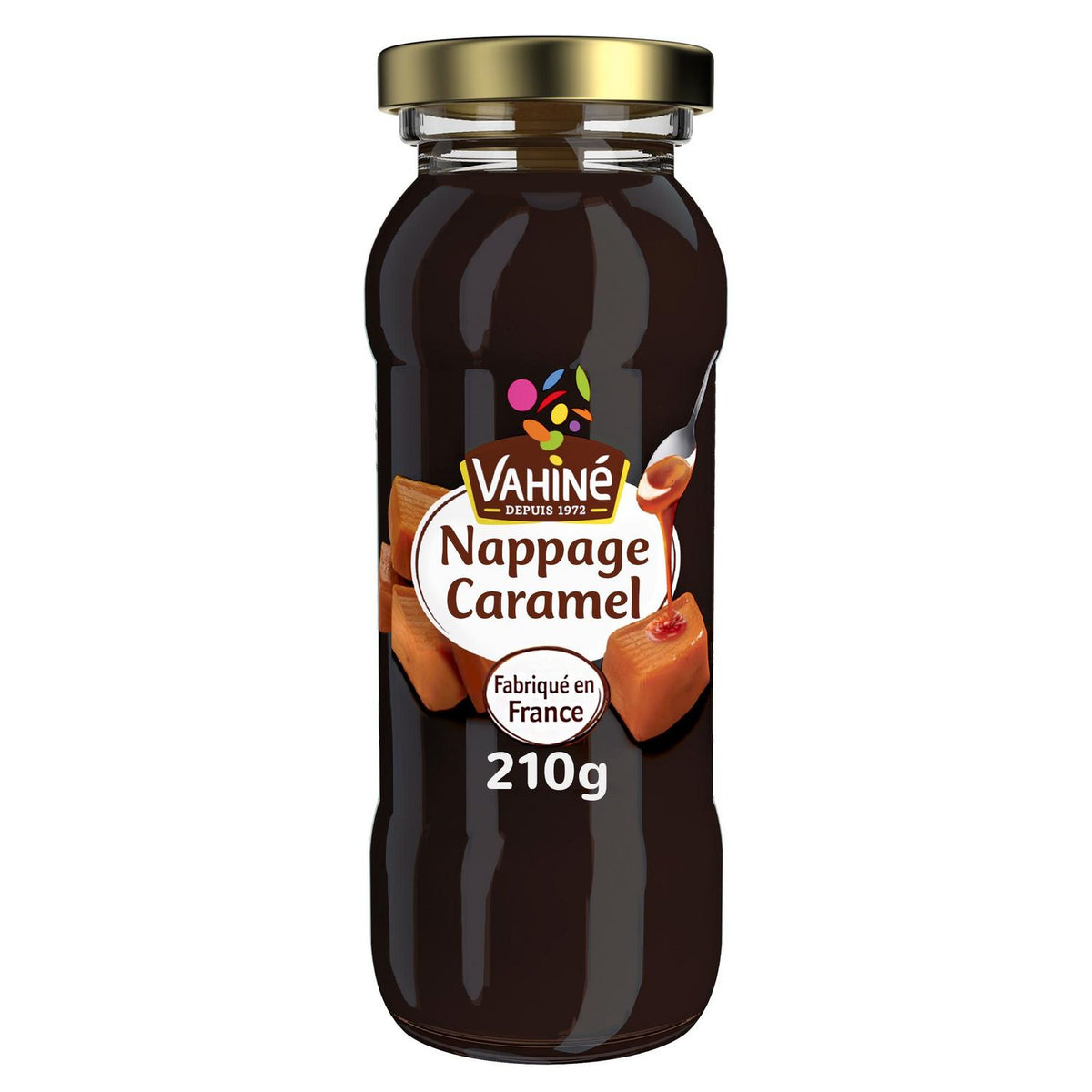 VAHINE Natural Caramel Topping 200g – Dessert & Ice Cream Sauce